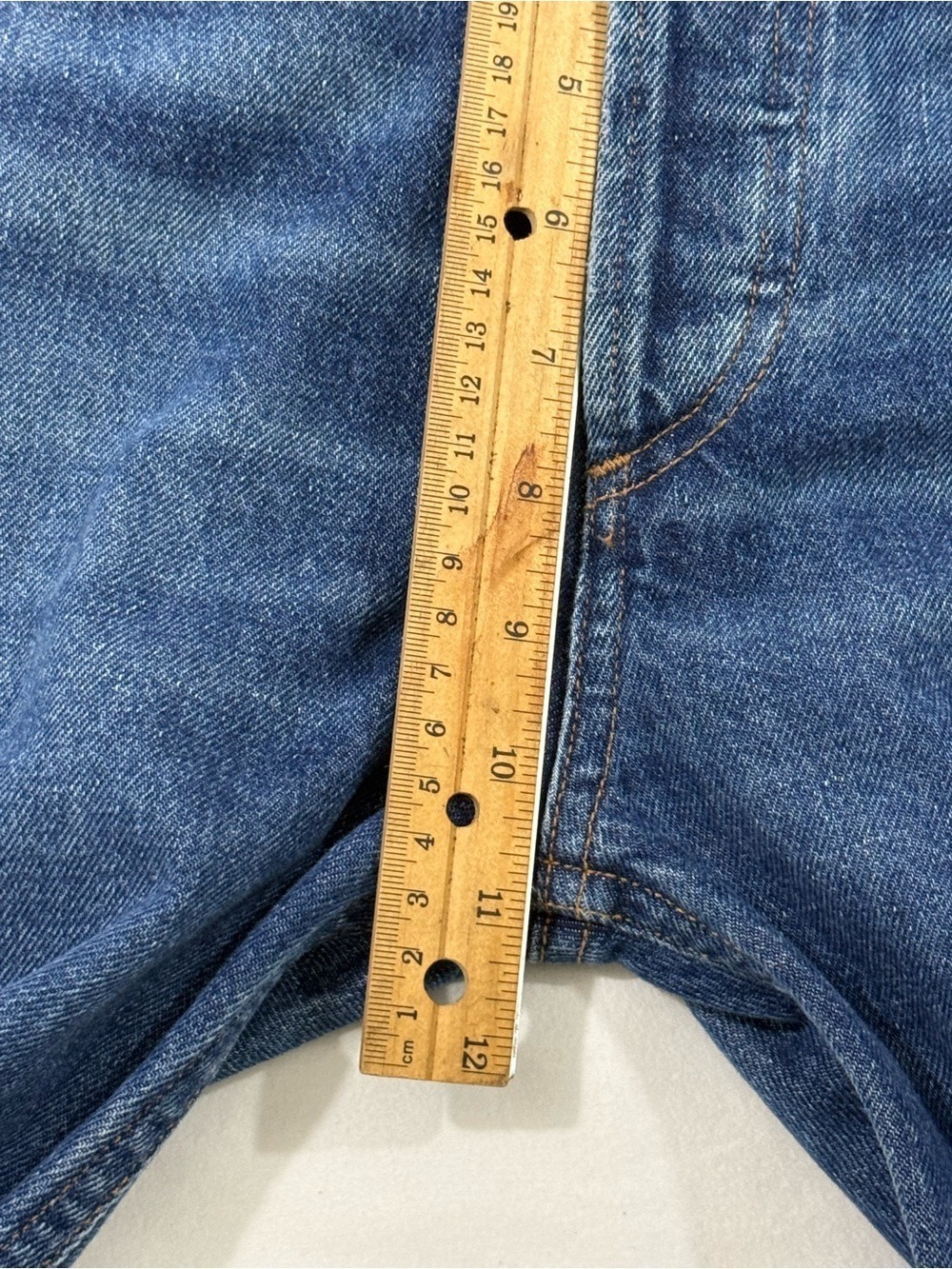 AGOLDE x Amour Vert High Rise Straight Leg Jeans Organic Cotton USA 24 - Picture 11 of 14